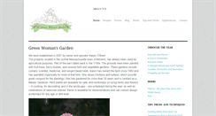 Desktop Screenshot of greenwomansgarden.com